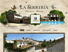 Tablet Screenshot of laserreria-turismorural.com